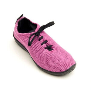 Arcopedico LS Knit Comfort Walking Shoe, Fus Size 6.5 W, Lace Up Padded,